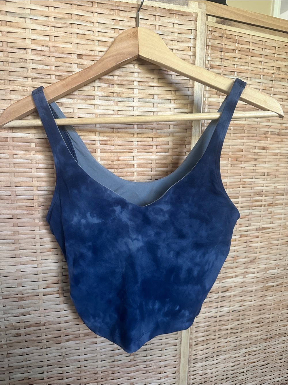 Lululemon Align Tank Blue Tie Dye Size 6